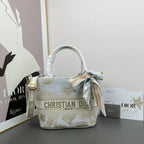 D Book Tote: Vegetable Basket Embroidery