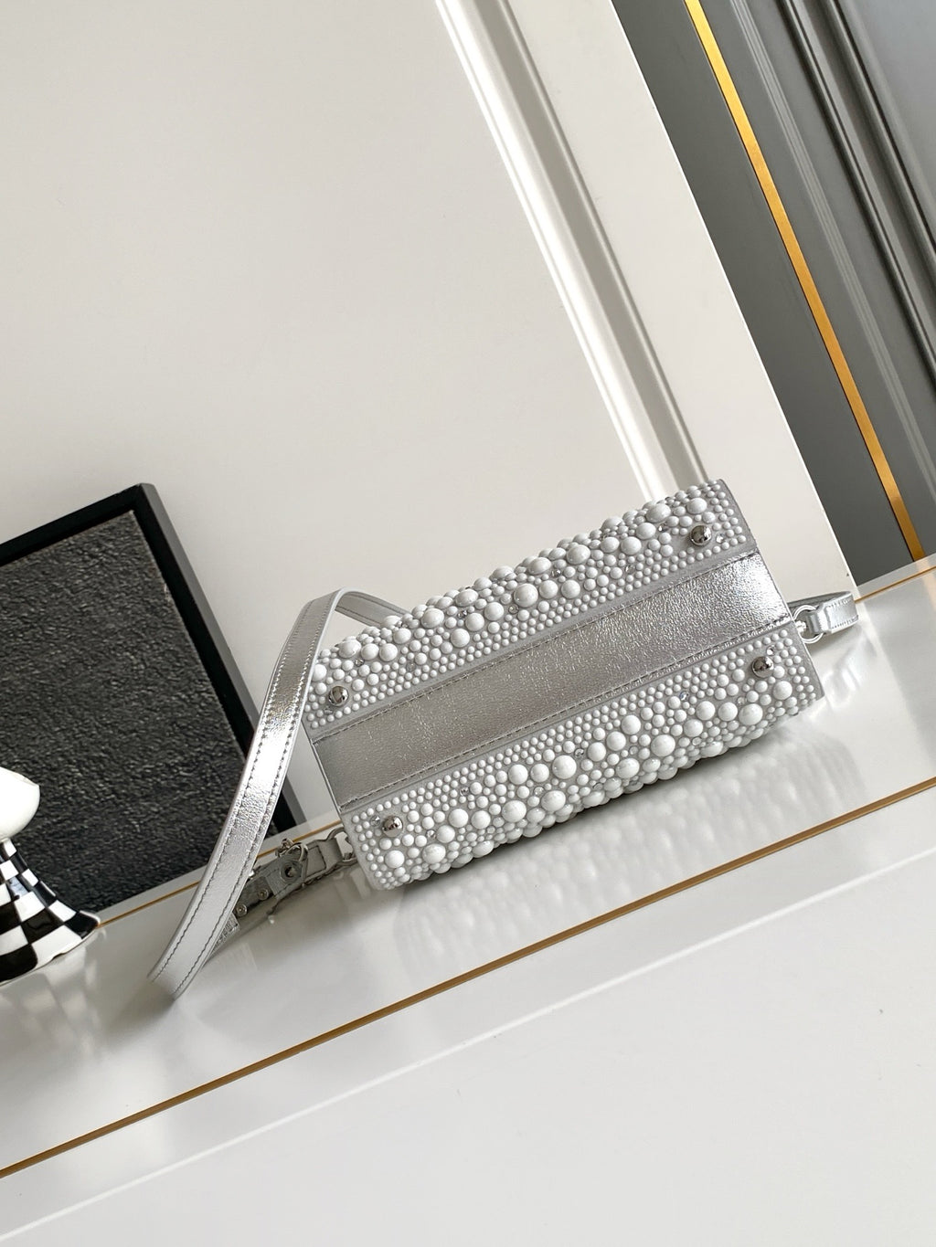 V-SLING Mini Crystal Bag | 9956 MTX
