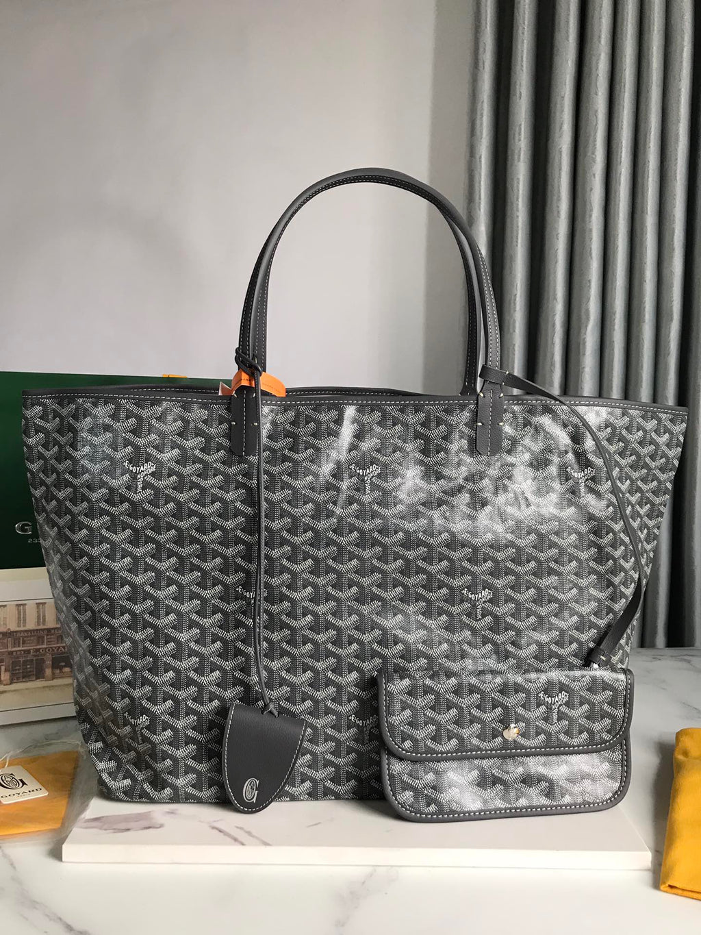 Premium Monogram Canvas Tote Bag – PM & GM Sizes