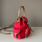 Premium Canvas &  Calfskin College-Style Backpack – JKS