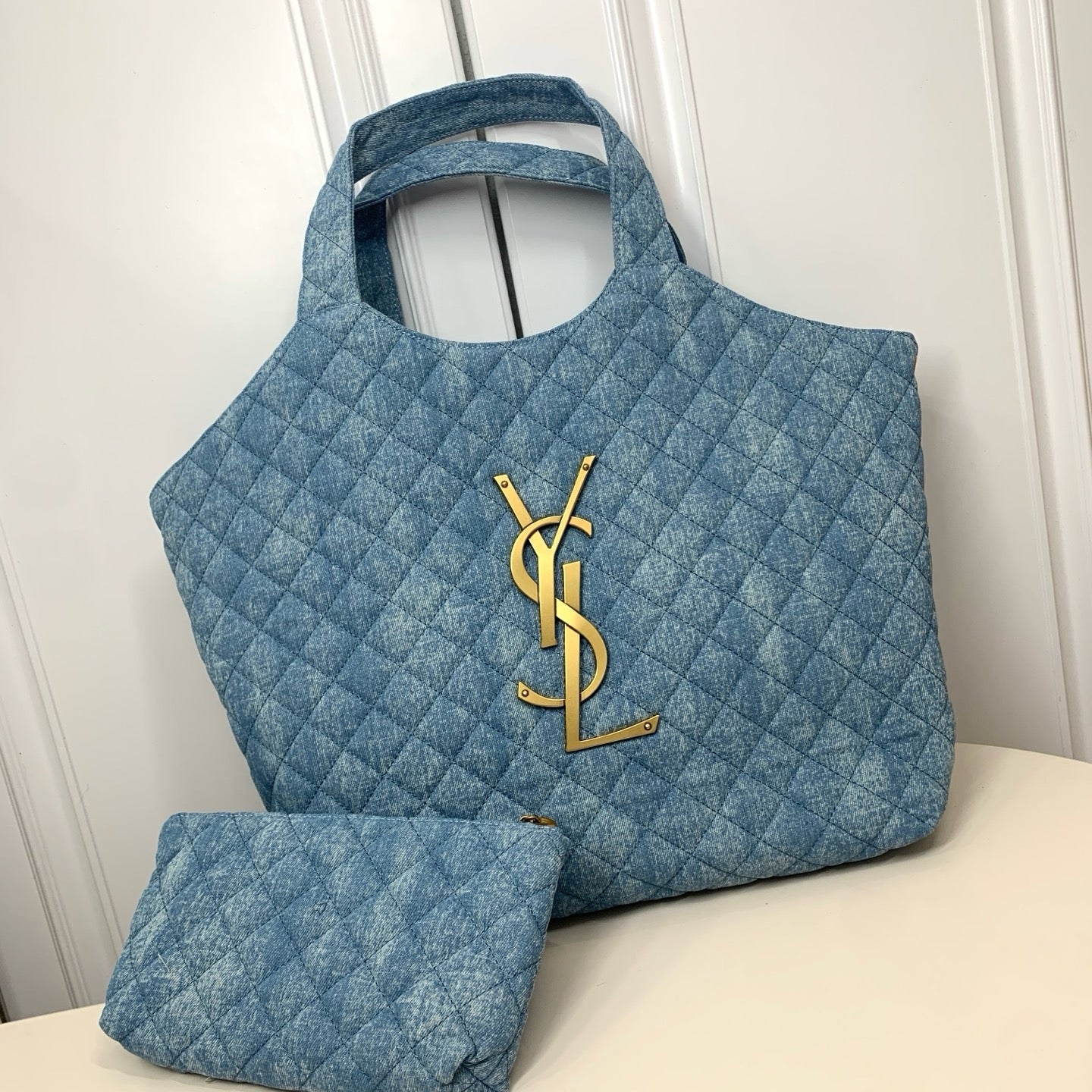 Quilted Oversized Tote Bag – Style 8019