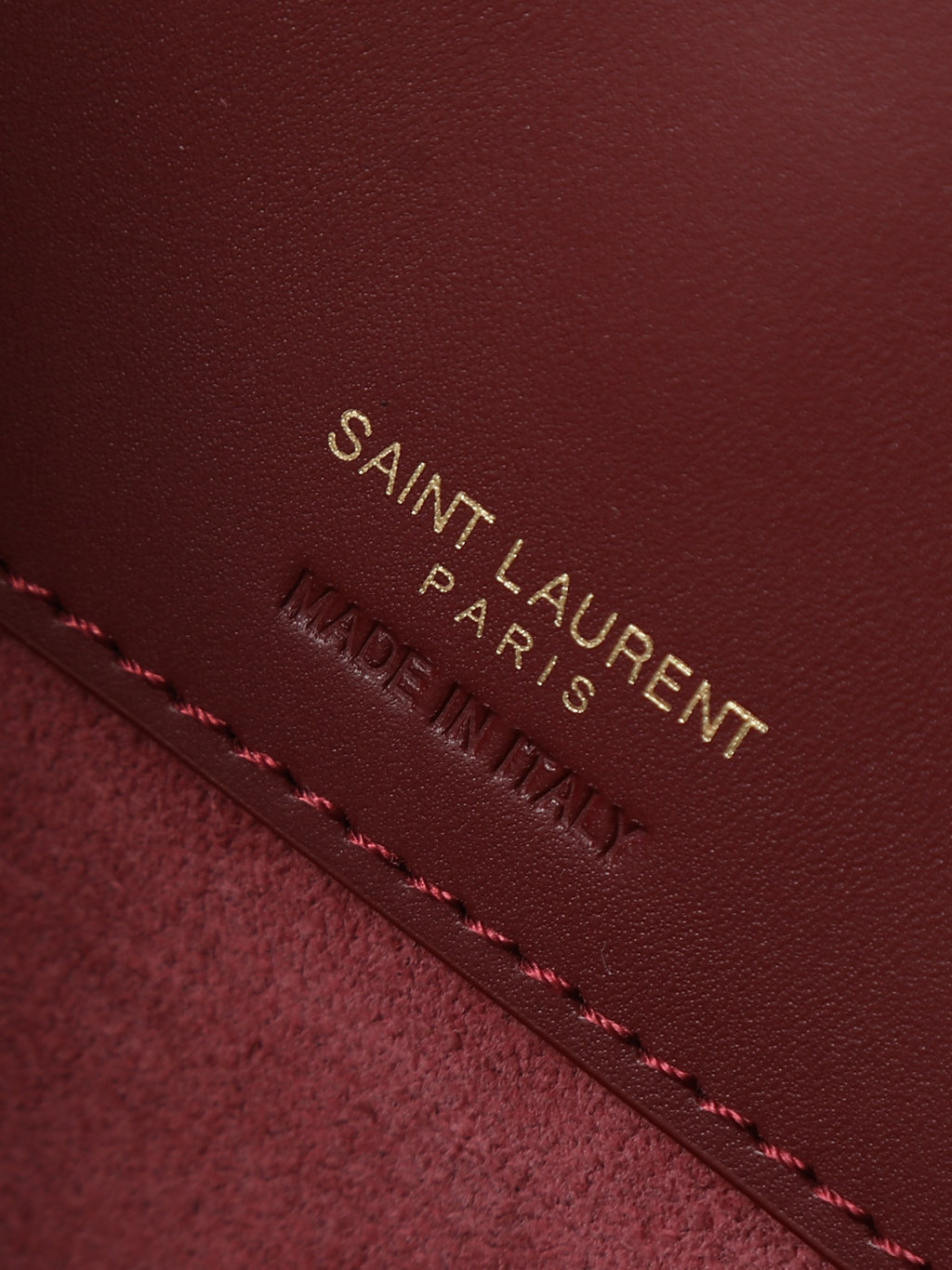 Bucket Bag | LE 37 | Smooth Calfskin | Dark Red (Premium Quality )