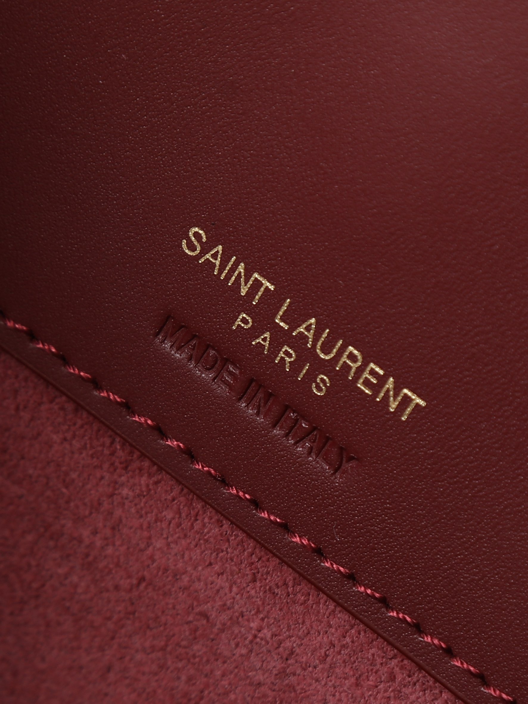 Bucket Bag | LE 37 | Smooth Calfskin | Dark Red (Premium Quality )