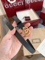 Premium Leather Belt – Signature Buckle Edition