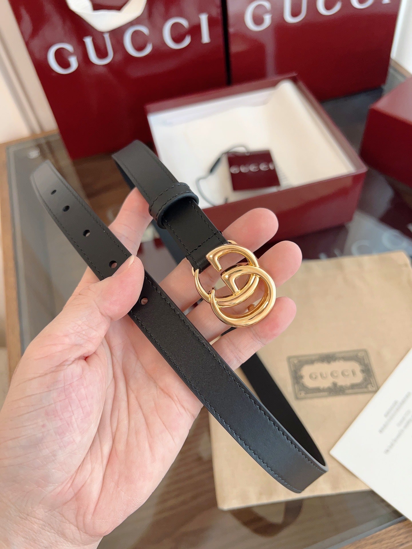 Premium Leather Belt – Signature Buckle Edition