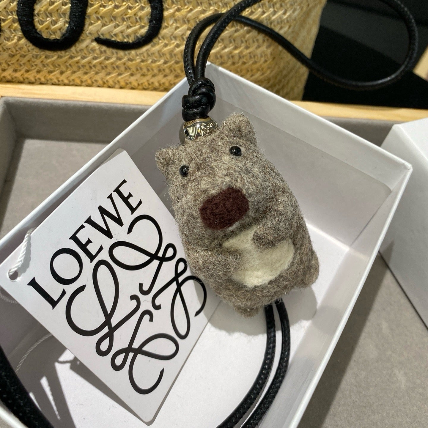 New Arrival – Felt & Leather Squid Charm