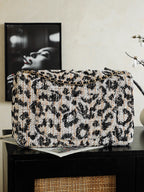 26A Leopard Tweed CF Bag | Premium Quality