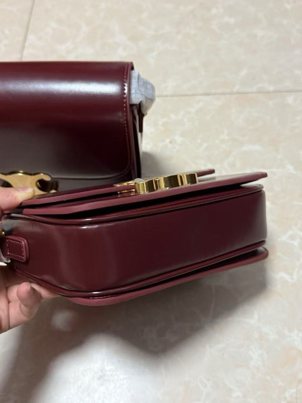 Triomph Classic Flap Shoulder Bag – Timeless Edition