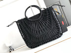 Garava Allknots Woven Leather Tote | 9902 MTX
