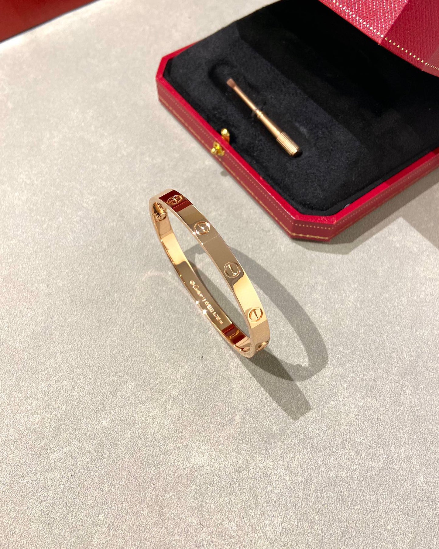 Cartier Rose Gold Screw Bracelet: Eternal Love Symbolized