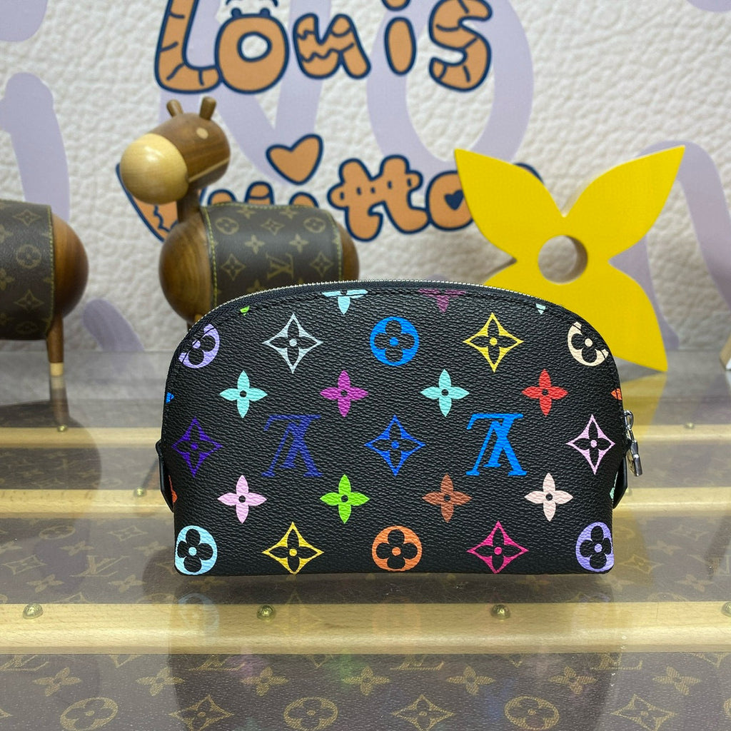 Monogram Multicolor Pouch | Small | (Premium Quality)