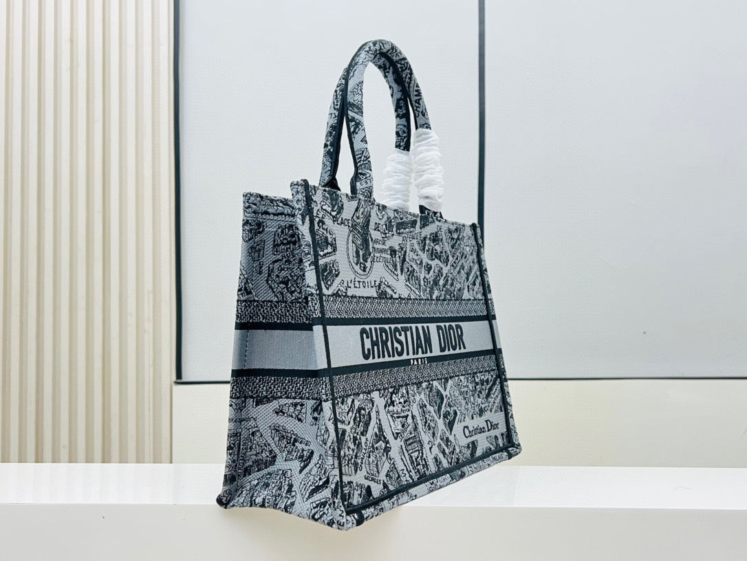 D Book Tote (MAP TOTE )