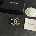 Logo Brooch | Multi-wear Style | Gold Tone