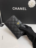 Classic Quilted Wallet with Card Slots