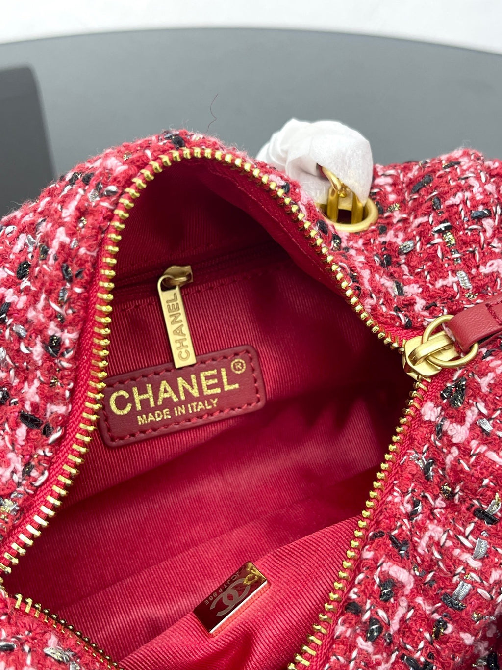Tweed Bowling Bag