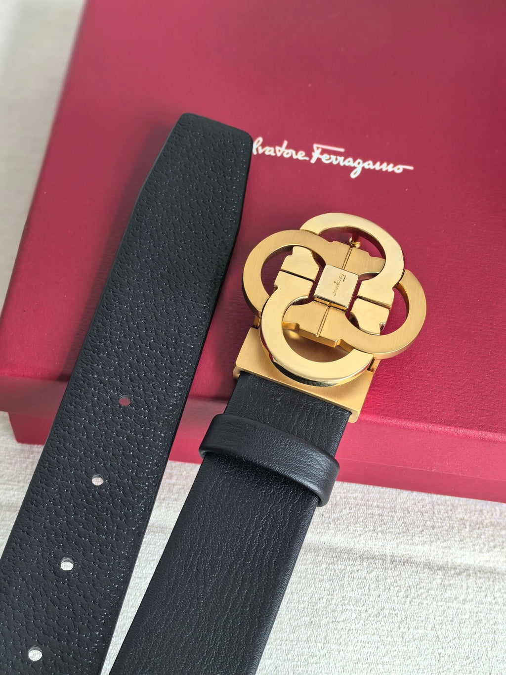 Classic Dual-Ring Buckle Belt — 35mm