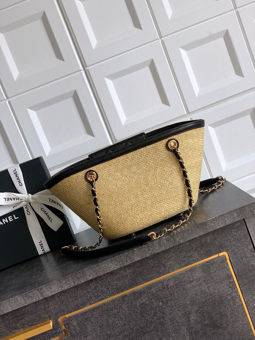 Large Woven Basket Tote – Summer Edition (Premium Quality ++)