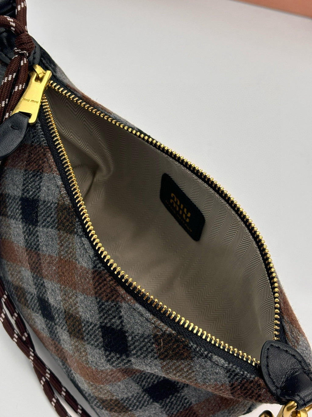 Plaid Mini Lunch Box Bag – Autumn/Winter Limited Edition