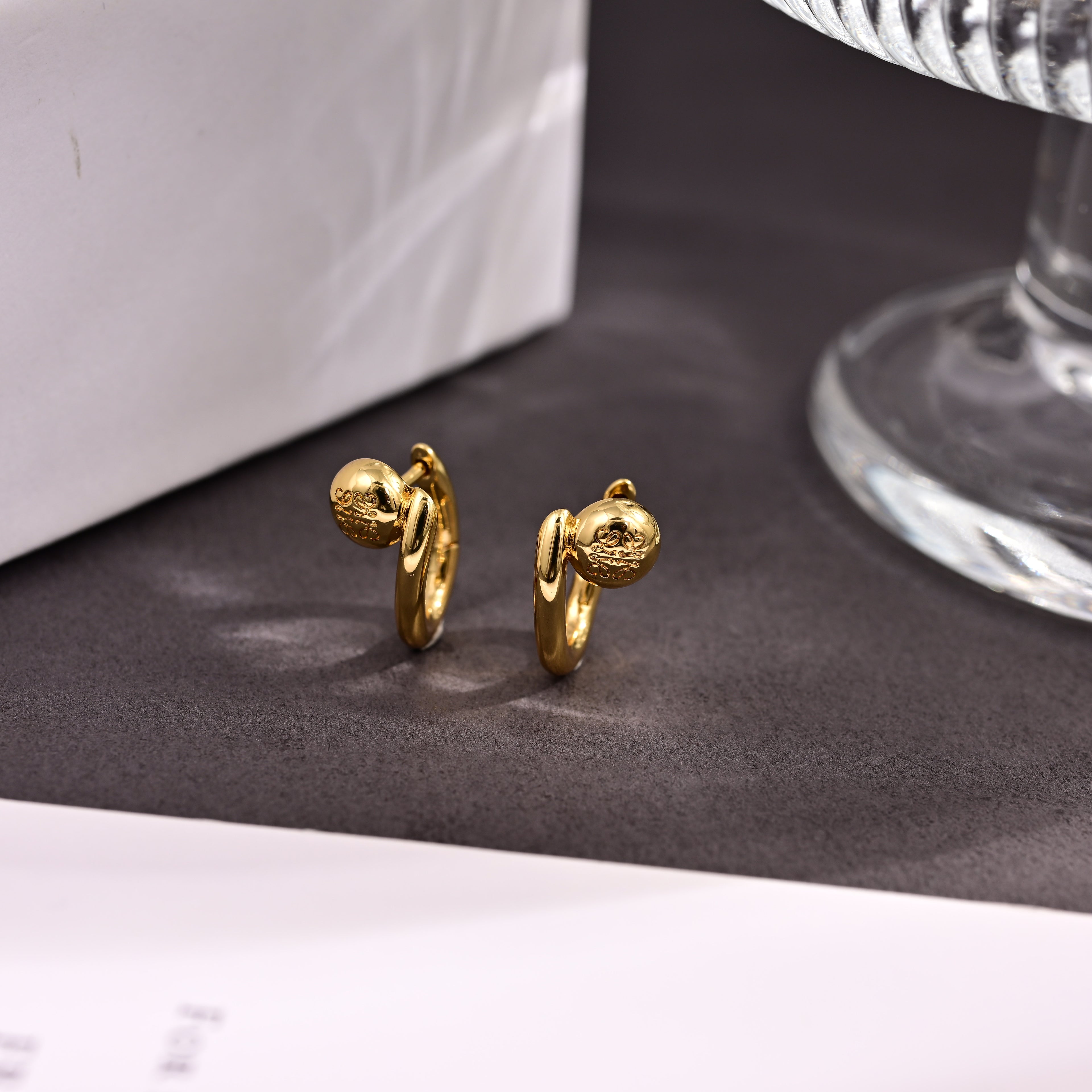 LW Sculptural Statement Earrings