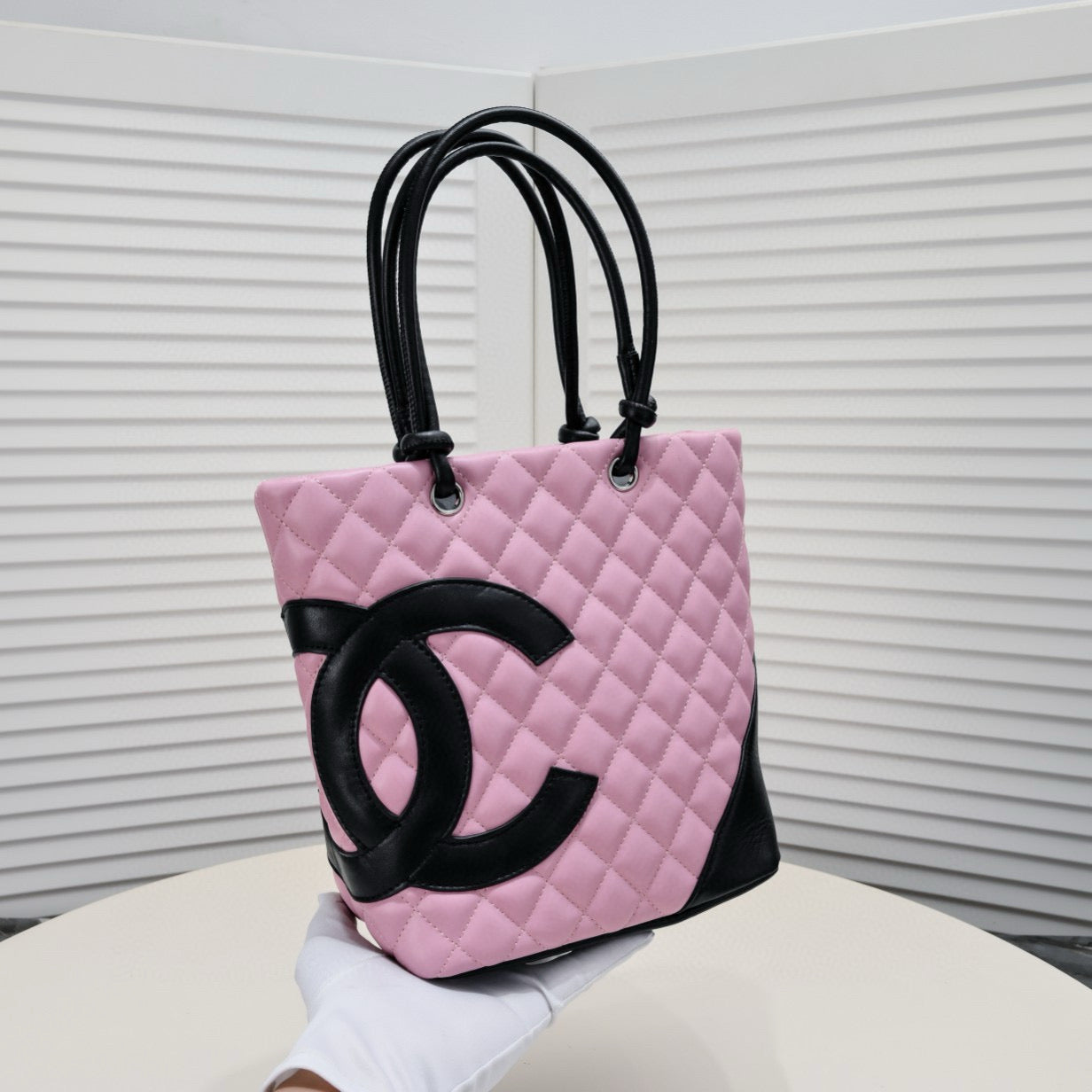 CHA*NEL Cambon Line Medium Tote