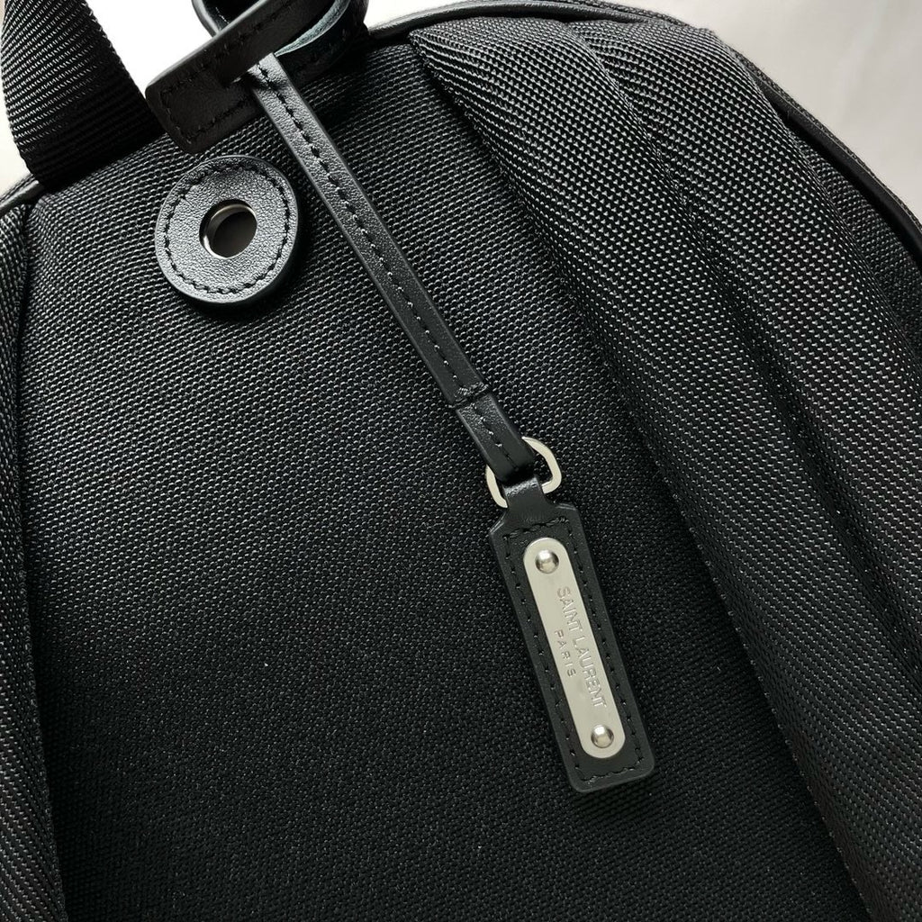 Premium Fabric Backpack – Limited Edition with Italian Leather Accents