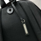 Premium Fabric Backpack – Limited Edition with Italian Leather Accents