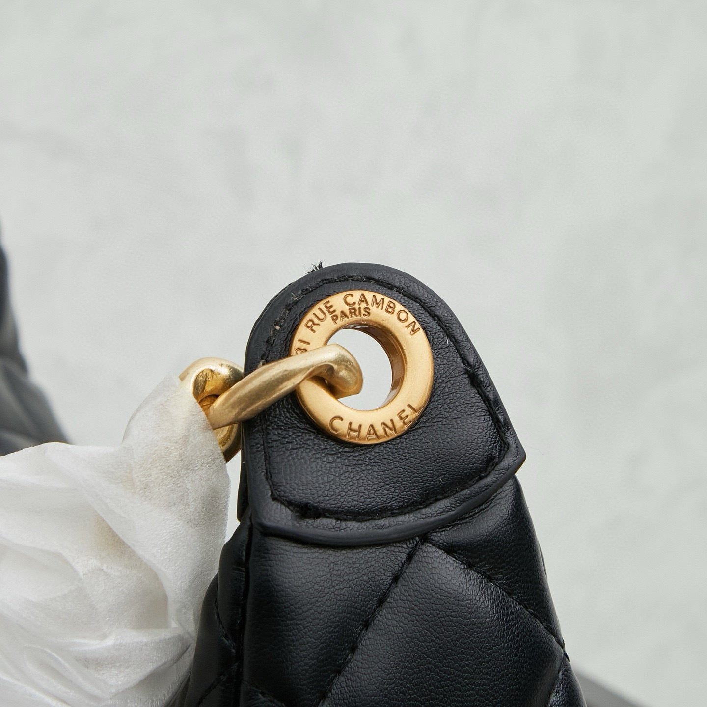 Quilted Leather Multi-Pocket Hobo Bag