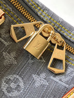 Speedy Soft 30 — Monogram Denim Handbag  (Premium Quality )