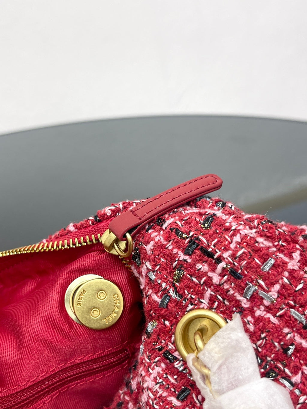 Tweed Bowling Bag