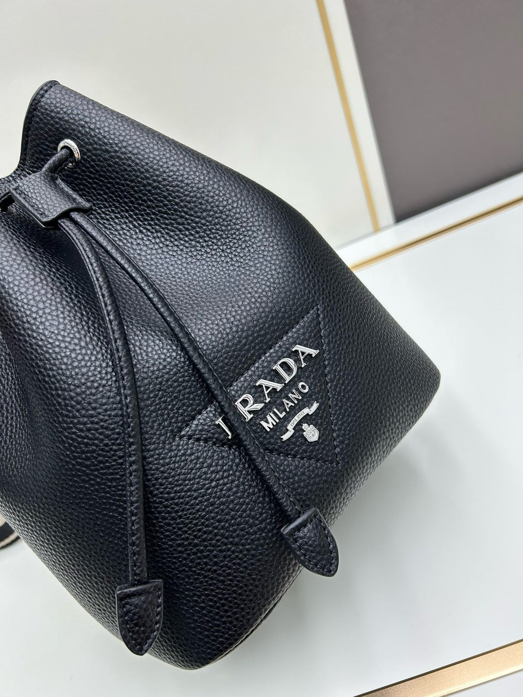 Dual Strap Bucket Bag