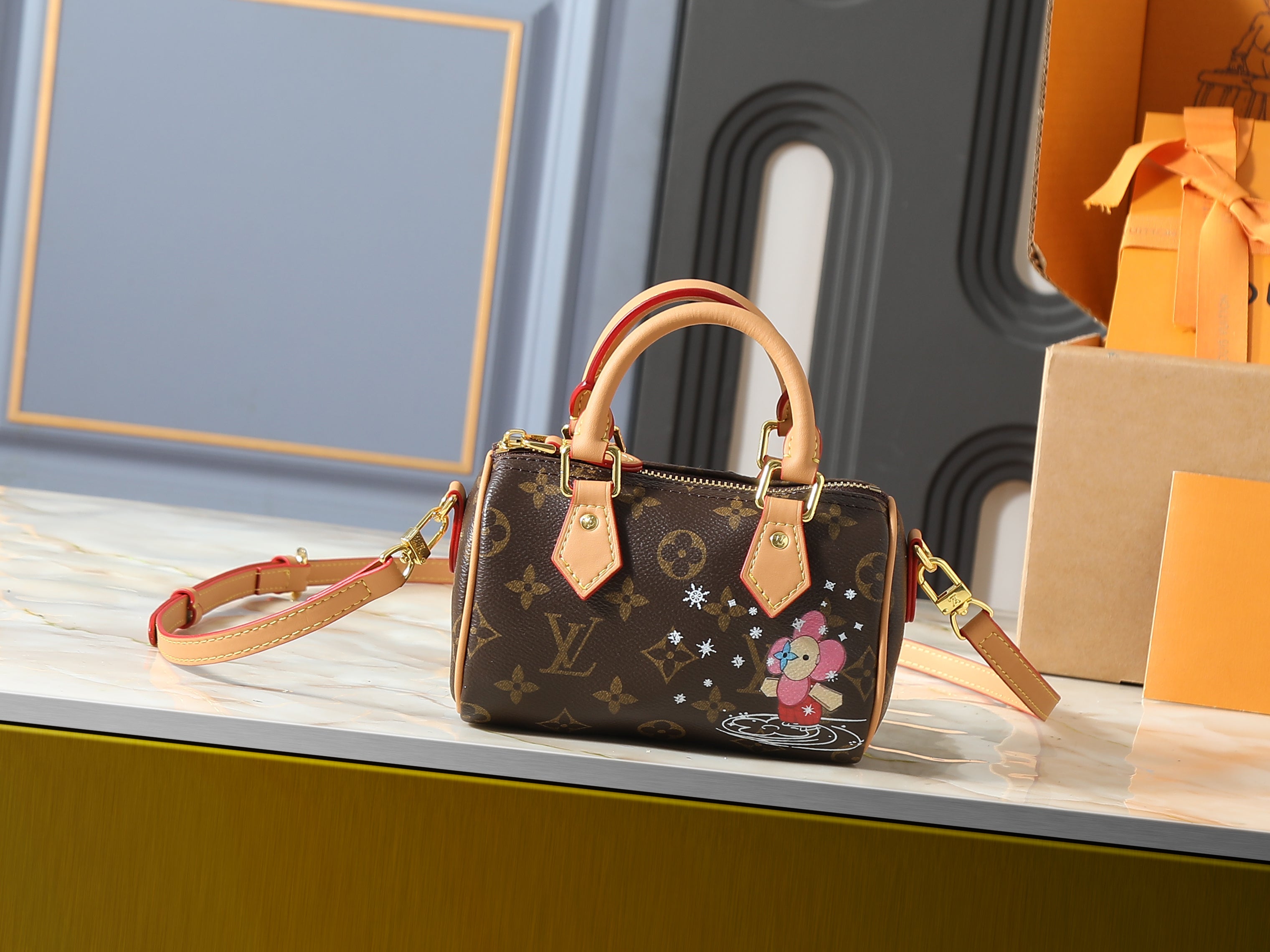 Nano Speedy Bag | Vivienne Print |