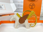 Premium Quality – Leather Pegasus Bag Charm (2025 New Model)