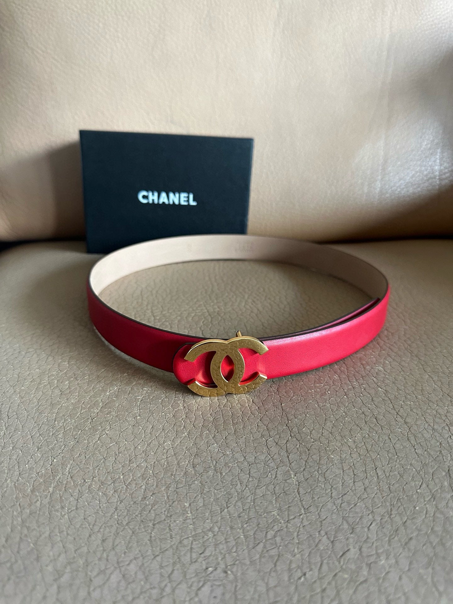 Iconic Double-C Buckle Belt