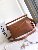 Premium Lambskin Geometric Puzzle Bag [Premium Quality]