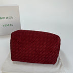 Soft Suede Parachute-Style Woven Bag