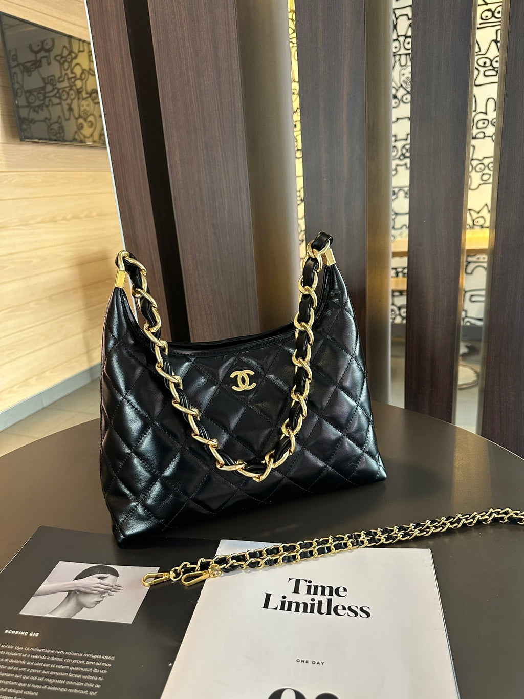 Hobo Bag Large — Wax Cowhide Leather