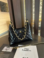 Hobo Bag Large — Wax Cowhide Leather