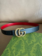 Double Letter Reversible Belt