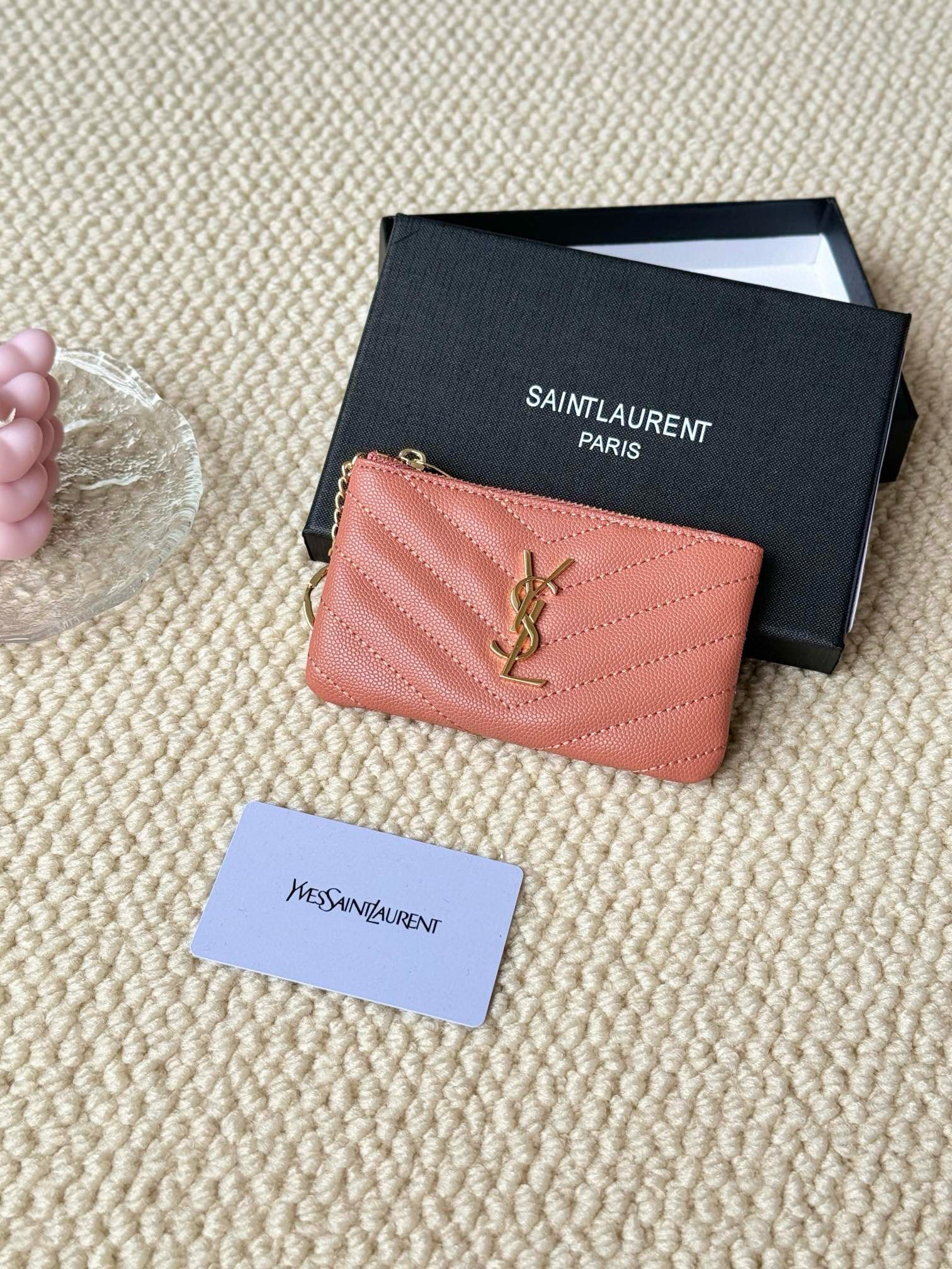 Luxury Quilted Key Pouch