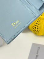 D Bow Logo Card Holder | S2867/ S2866| Lambskin |
