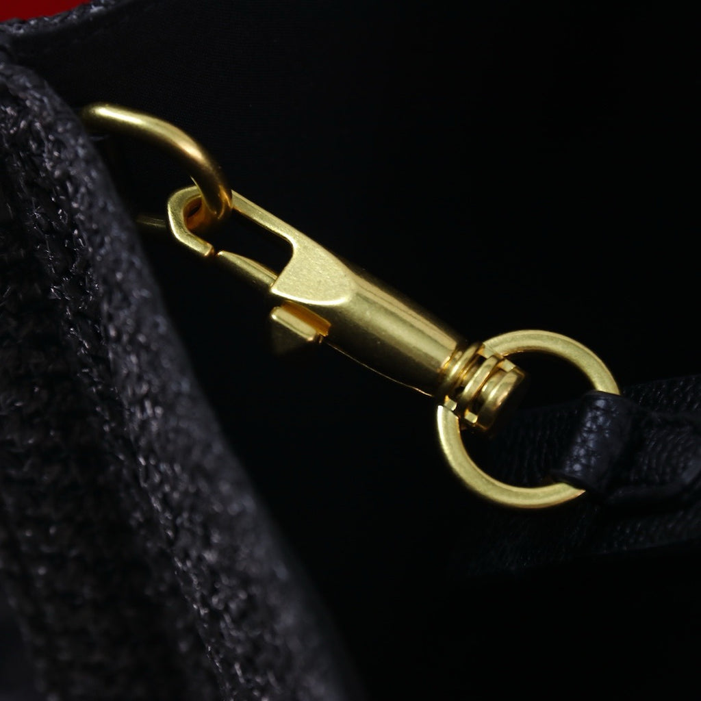 Handwoven Studded Tote Bag