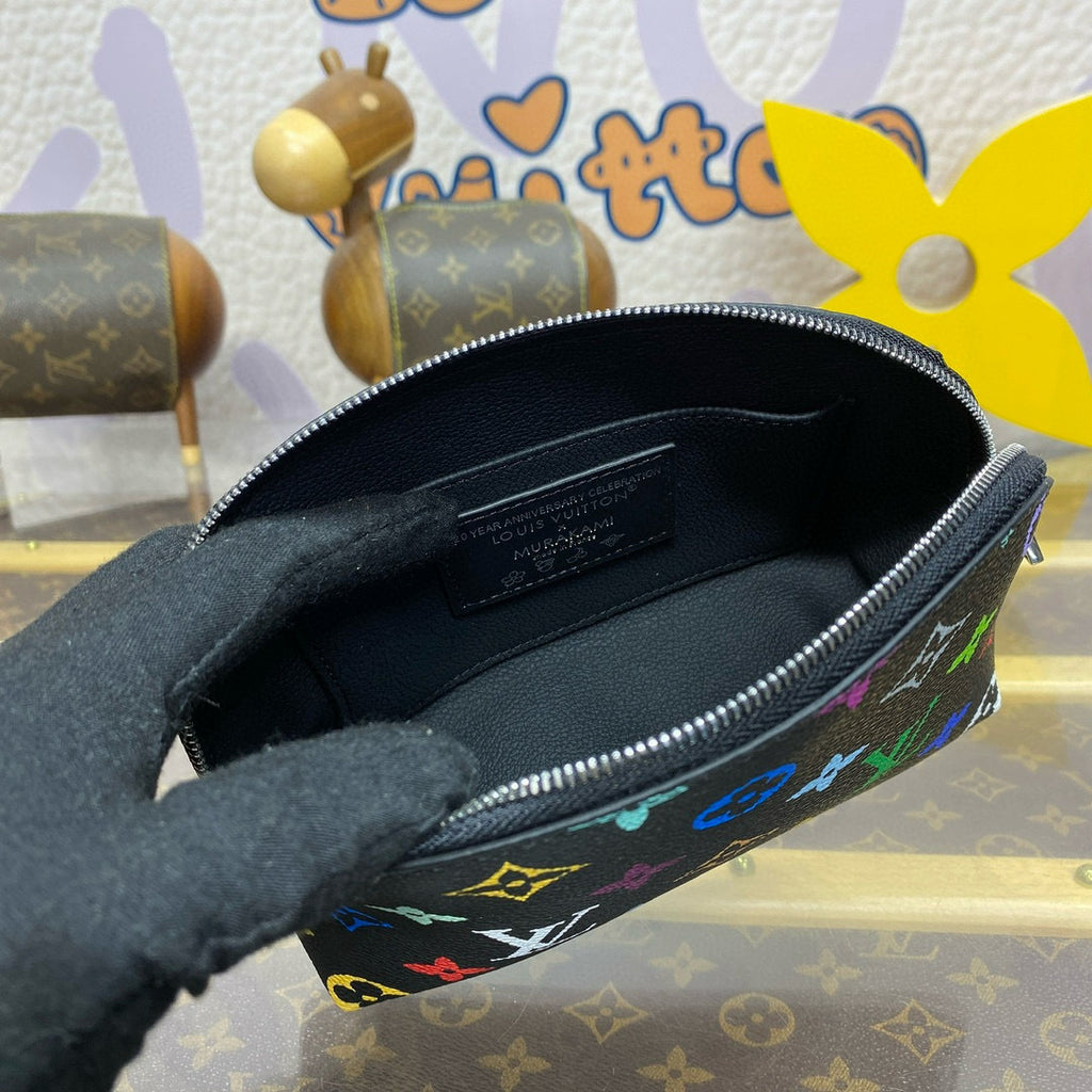 Monogram Multicolor Pouch | Small | (Premium Quality)
