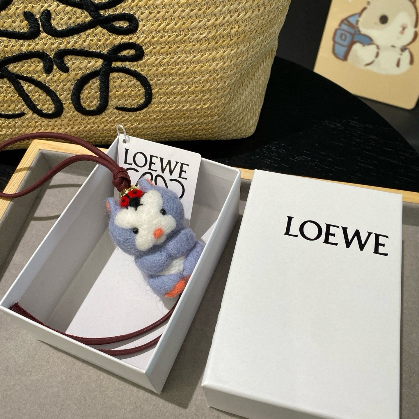 New Arrival – Felt & Leather Squid Charm