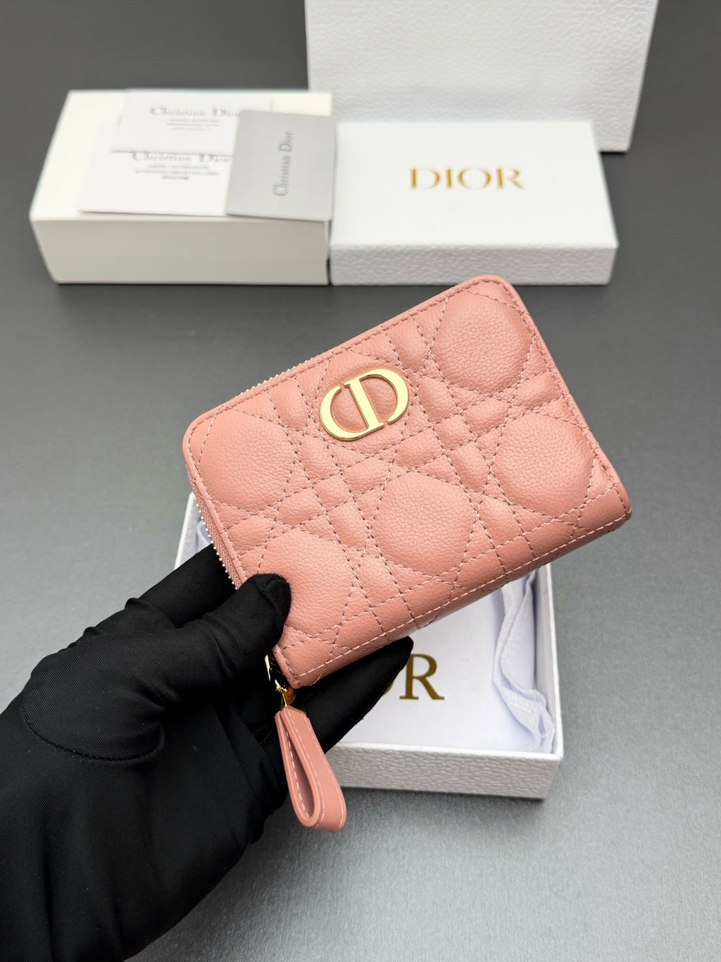 Cato Glycine Quilted Leather Wallet  (Premium Quality )