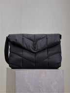 LouLou Puffer Lightweight Nylon Shoulder & Crossbody Bag – Unisex Style (Premium Quality )
