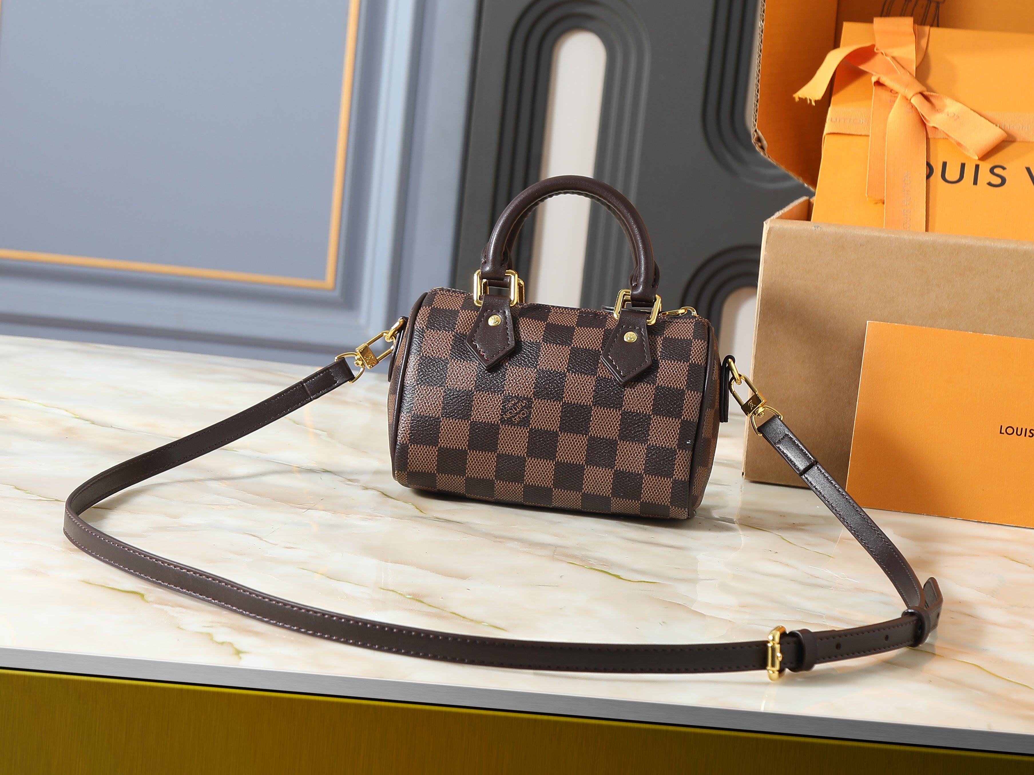 Nano Speedy Bag | Vivienne Print |