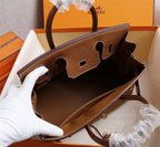 Elegant Togo-Textured Leather Handbag – Premium Craftsmanship