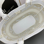 D Book Tote: Vegetable Basket Embroidery