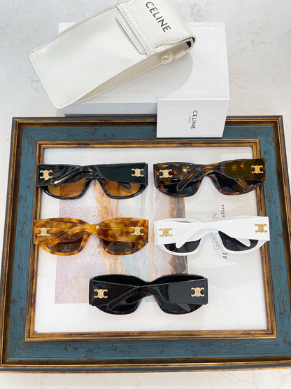 CE*L*NE TRIOMPHE XL 01 SUNGLASSES IN ACETATE