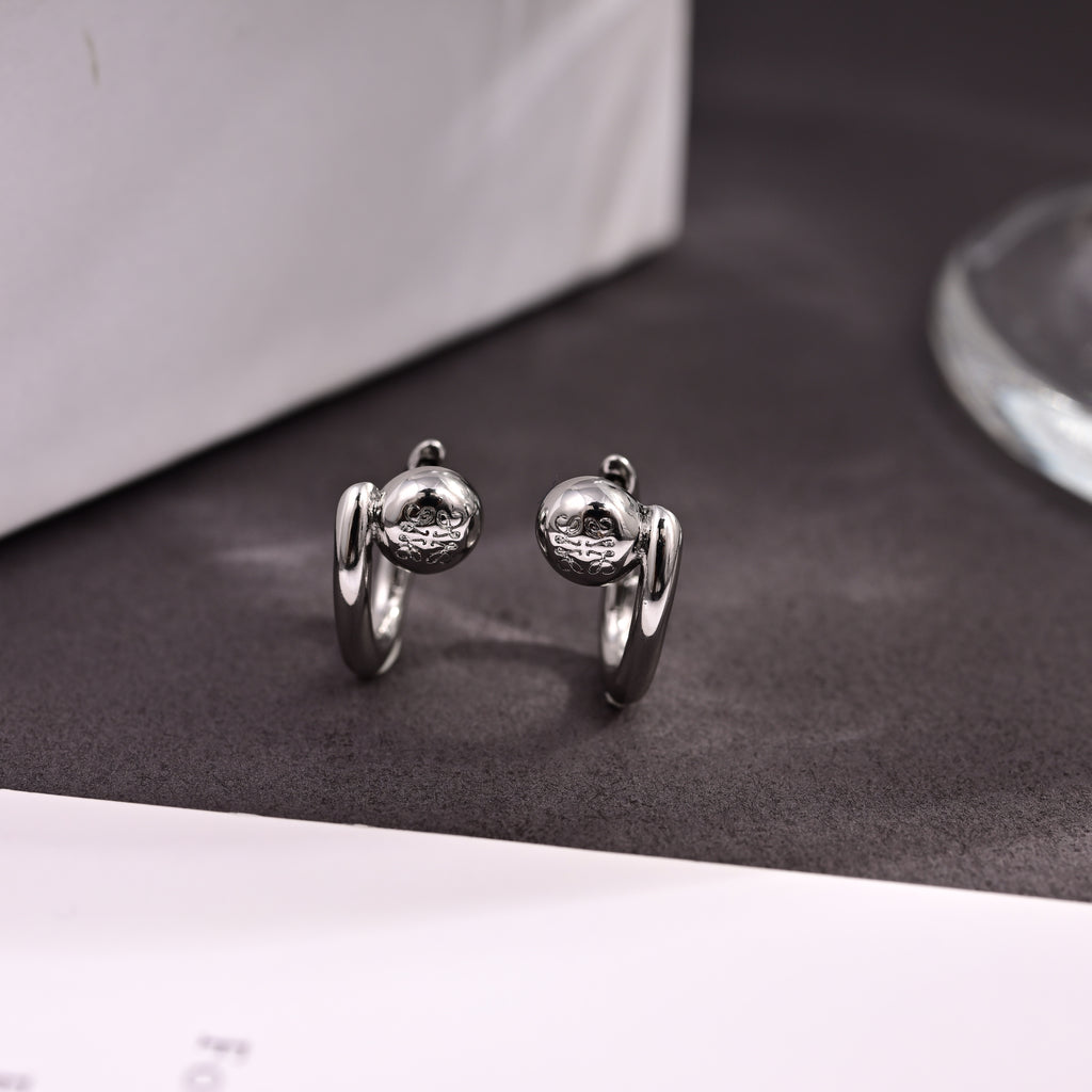 LW Sculptural Statement Earrings